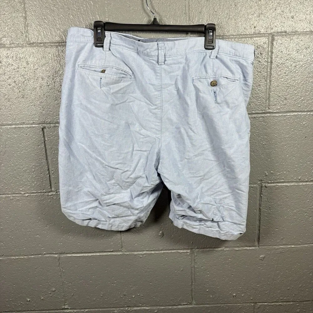 JCrew Shorts Mens 38x9 Classic Fit Blue Casual Preppy Summer Chino Shorts